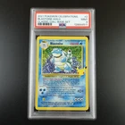 PSA 9 Blastoise 2/102 Pokemon Celebrations Classic Collection Holo Graded Card