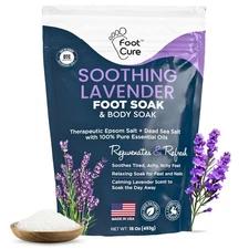 Lavender Foot Spa Soak with Epsom Salts – Revitalize & Relax in Luxury