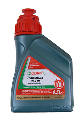 Castrol Transmax Dex III Multivehicle Automatikgetriebeöl Ford GM -2005 0,5L