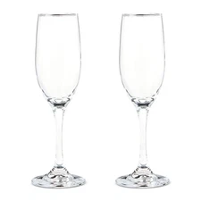 Champagne Flutes, 6 fl oz, 2 Pieces, by Way To Celebrate