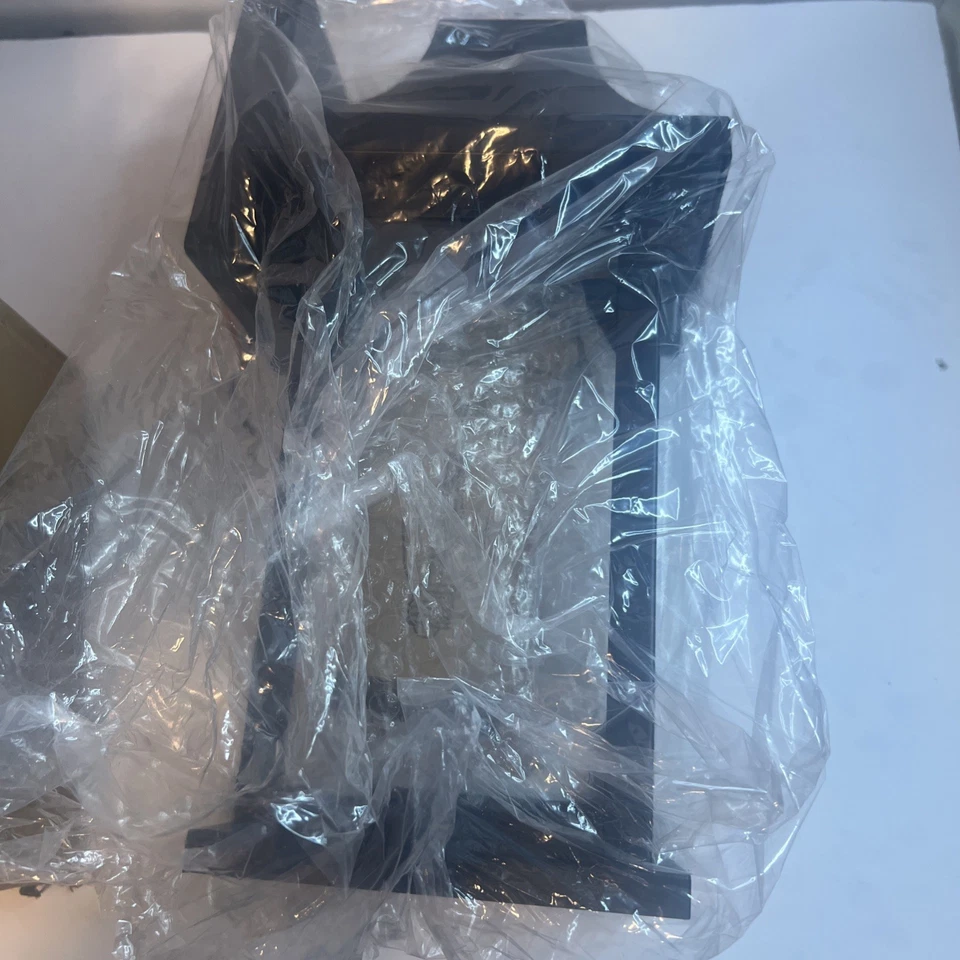 Nueva linterna de pared colgante moderna para exteriores modelo H de 13 pulgadas - HL1601 - negra Foto 4 de 4