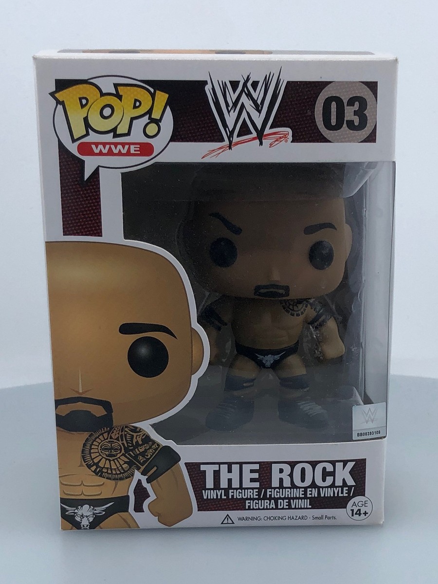 FUNKO POP WWE THE ROCK ザロック ドウェイン・ジョンソン Amazon.com: Funko POP WWE : The Rock Action Figure : Sports