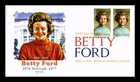DR JIM STAMPS US COVER BETTY FORD FIRST LADY IMPERFORATE FDC PANDA CACHET