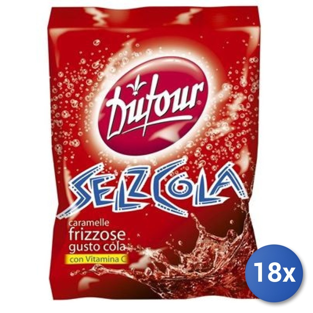 18X Multipack Dufour Selz Cola Candies 150G