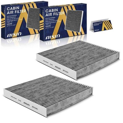 AISIN Qty(2) Cabin Air Filter for Honda CR-V Civic Accord Pilot Odyssey Acura TL