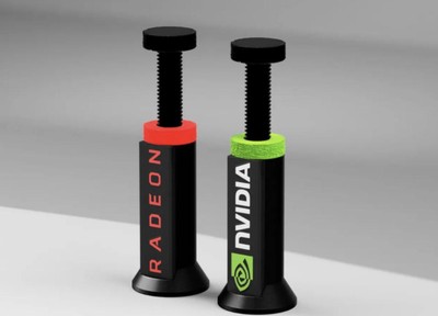 Custom GPU Support Nvidia/Radeon (White & Black )