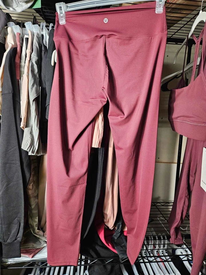 Lululemon Align High-Rise Leggings 28" Magenta  Size 12 - Image 2 of 2