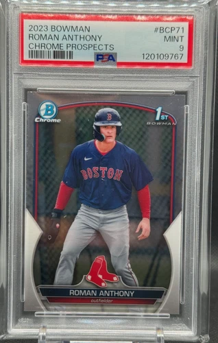 2023 Bowman Chrome Roman Anthony 1st Bowman PSA 9🔥