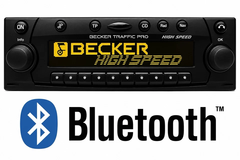 BECKER BE7820 PRO Autoradio Bluetooth Navi CD AUDI VW BMW MERCEDES PORSCHE TOP - Bild 2 von 4