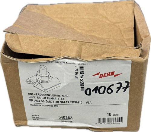 6x DEHN Uni-Erdungsklemme 540263