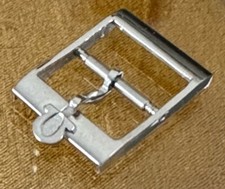 Vintage OMEGA 14mm Steel Buckle SWISS ACIERINOX Circa: 1965