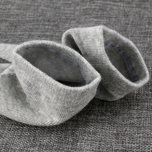 Tinksky 3 Pairs of Elastic Cotton Tabi Toe Socks (White+Grey+Black) - Picture 2 of 9