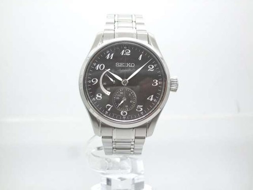 SEIKO SARW029 6R27-00J0 Men's Automatic Watch 40mm 21J Black Silver Used Japan - Picture 2 of 11