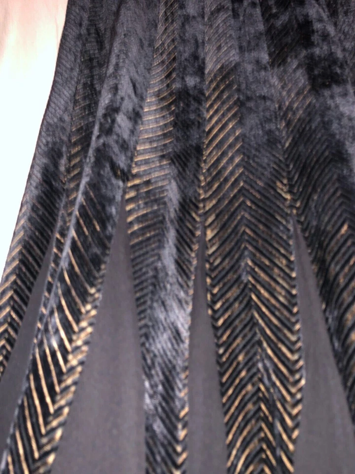 Falda Negra Mujer Colección Carmen Marc Valvo Pequeña S Bergdorf Goodman Foto 4 de 4