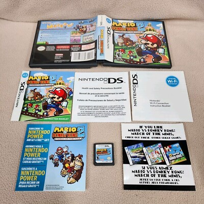 Mario vs. Donkey Kong 2 March of Minis (Nintendo DS 2006) Authentic Clean Tested