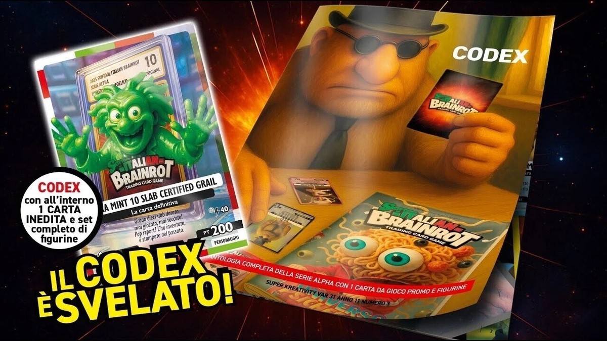 Skifidol Italian Brainrot TCG Hallucination Cosmique Display Box 24 Skifidol Italian Brainrot TCG Hallucination Cosmique Display Box 24