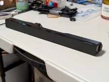 Genuine Dell Multimedia USB Sound Bar Attachable Monitor Speaker AC511