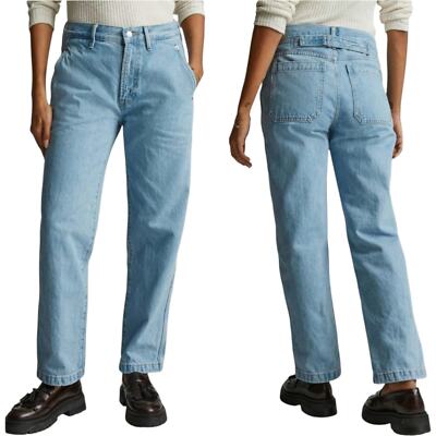Everlane The Cinched Utility Jean Sunkissed Blue Size 33
