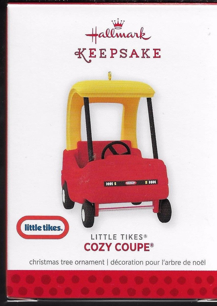 Hallmark Cozy Coupe Little Tikes Christmas Ornament 2013 NEW