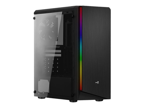 Aerocool Rift, Tower-Gehäuse schwarz, Window-Kit