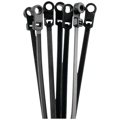INSTALL BAY® INSTALL BAY BMCT11 Zip Ties with Mounting-Hole Screw Down, 100 pk (11")