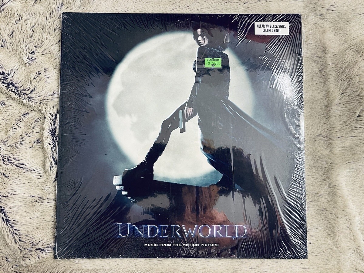 Underworld Soundtrack clear with black swirl 2X Vinyl Numbered