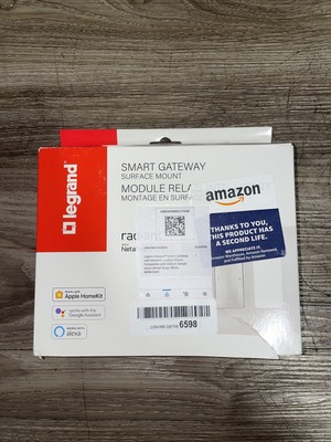 Radiant - Surface Mount Smart Gateway with Netatmo White  White Finish Legrand