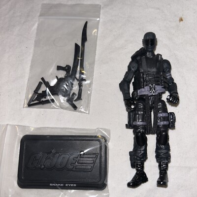 G.I. JOE 50TH ANNIVERSARY ARASHIKAGE CLASH SNAKE EYES From 2 PACK 2016