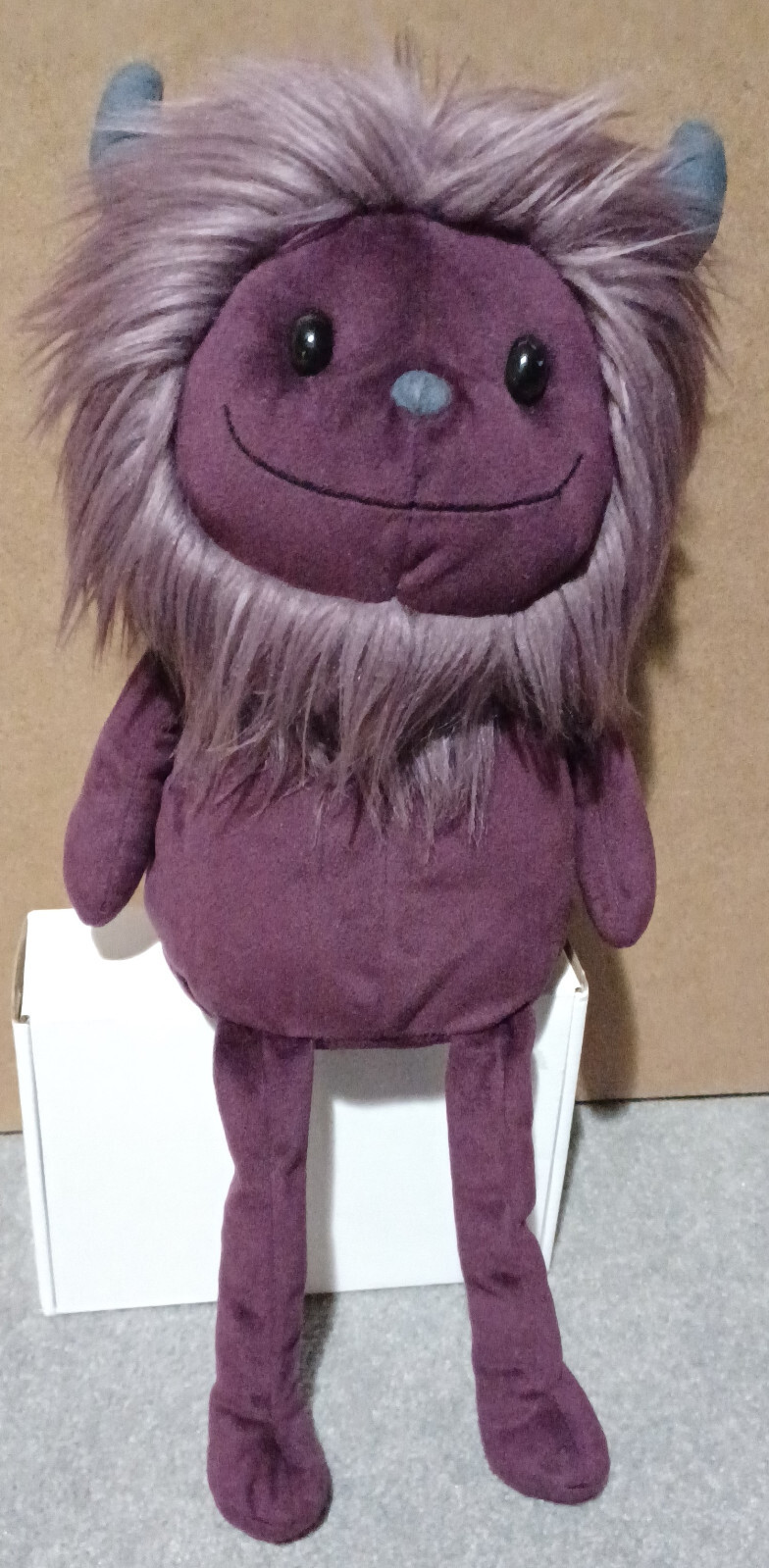 Jellycat Gibbles Monster Dark Purple PLUSH, Retired Rare NWT eBay