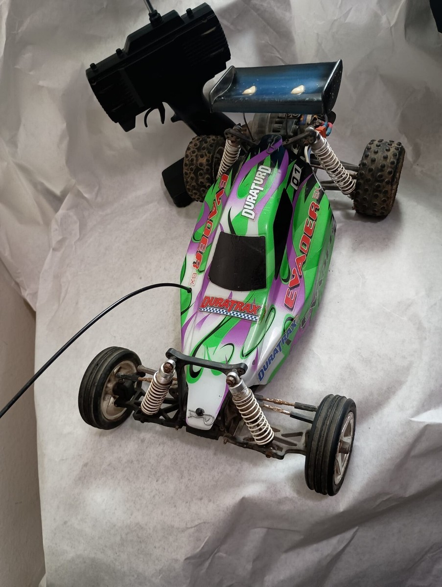 Vintage Duratrax Evader BX Buggy With Control Remote Needs Battery