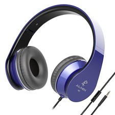 AILIHEN I60 On Ear Headphones with Microphone for iPhone iPad Laptop Tablet Andr