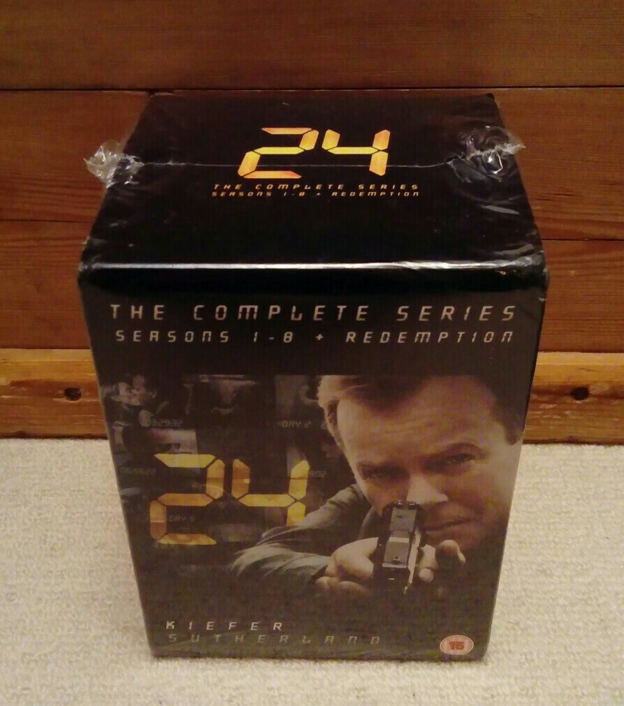 24: The Complete Series - Seasons 1 - 8 and Redemption 49 DVD Box