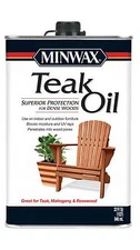 Minwax 671004444 Teak Oil Helmsman Transparent Clear Oil-Based 1 qt Clear
