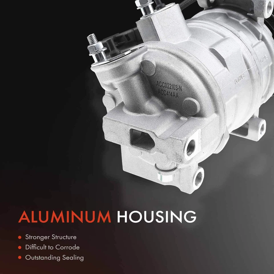 Compressor CA com embreagem para Jeep Commander 2006 2007 2008 2009 5.7L 55111414AA - Imagem 3 de 4