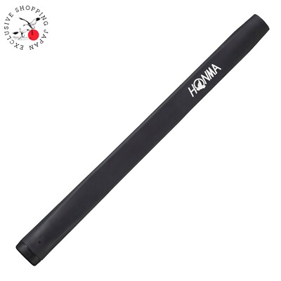 HONMA Golf Putter Rubber Ribbed Grip MID Size Black White 65g TW-PT Club Men New