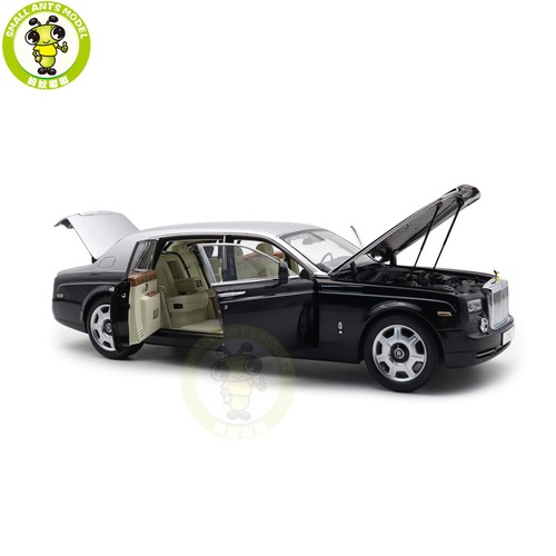 1/18 Rolls-Royce Phantom Extended Wheelbase Kyosho 08841BKS Diecast Model Car - Picture 8 of 21