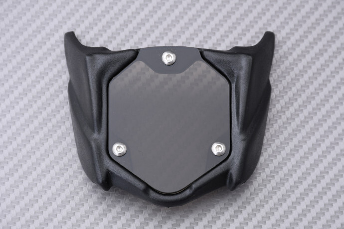 Bordure de phare noir pour Yamaha YZF R15 et R15M V4 2022-2025 en plastique ABS injecté