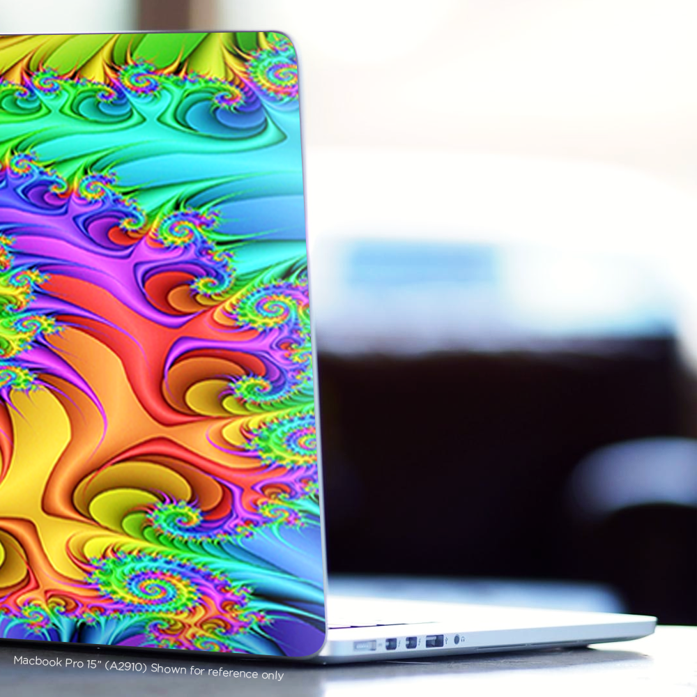 Skin Vinyle Holographique Itsaskin Pour MacBook Pro 13 Pouces Retina Touch Bar