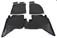 GummifußMatten Gummimatten 3D Passend FüR Ford Ranger 2007-2011 4 Tlg