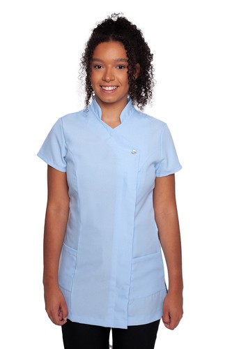 Freya Beauty Tunic Nail Salon Hairdressing Spa Therapist Massage Uniform Blouse - Picture 121 of 126