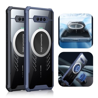 Clear Cooling Heat Dissipation Back Case For Xiaomi Black Shark 4 4S Pro / 4 4S