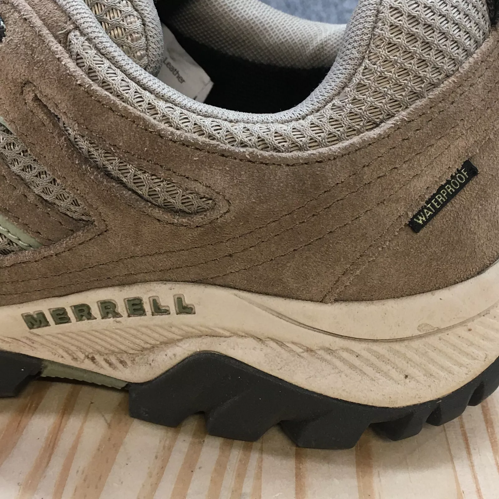 merrell oakcreek hiking low sneakers suede leather shoes