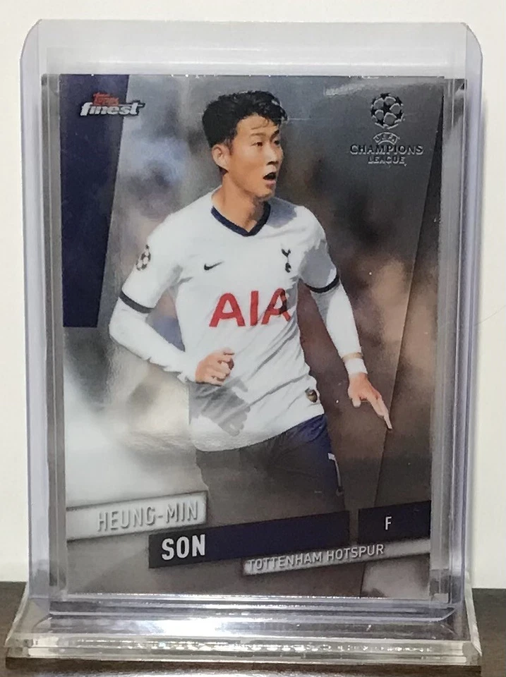 2020 HEUNG-MIN SON TOTTENHAM HOPSPUR TOPPS FINEST CHAMPIONS LEAGUE #55 - Image 4 of 4