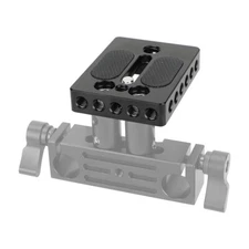 CAMVATE 1/4" 3/8" Thread Cheese Plate QR Baseplate For DSLR Camera Cage Rig 70D