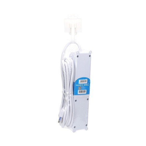 Ciabatta multipresa elettrica 4 posti con cavo da 3m 4 Prese Schuko + Bipasso - Afbeelding 4 van 4