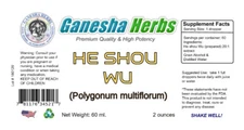  HE SHOU WU (FO-TI) PREPARED LIQUID EXTRACT TINCTURE 2 oz MAXIMUM POTENCY!!