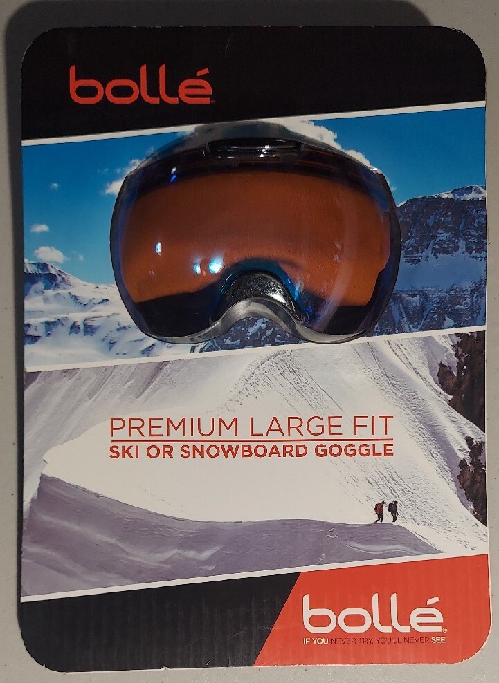bolle snowboard helmet goggles Torus M BG009008 Black Matte Unisex The Blackridge ski goggles from BOLLE impress with their uncompromising Men's Ski Goggles | Bollé