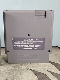 Nintendo Super Mario Bros 1 & 2 World NES Video Game Bundle TESTED 