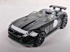 '15 Jaguar F-Type Project 7 Hot Wheels 2017 Exotics #141 Black Y5 1:64 Loose