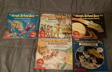 The Magic School Bus 5 Book Lot